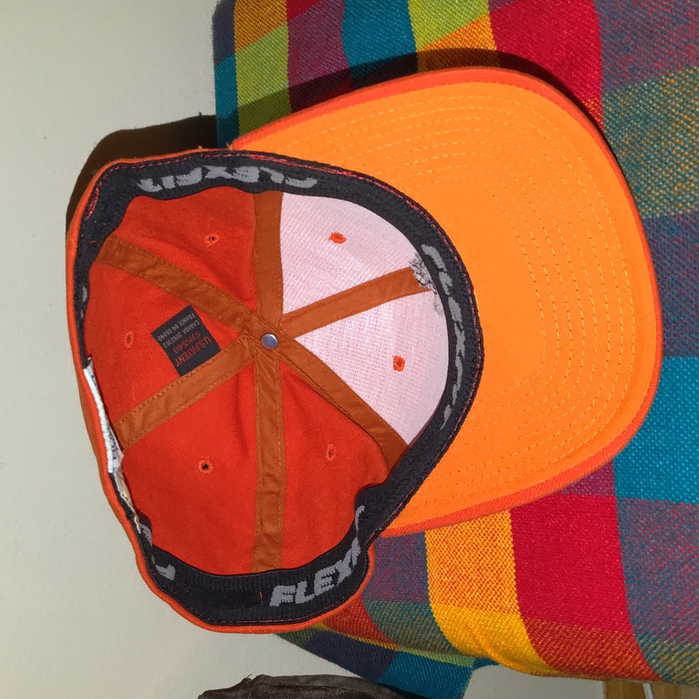 Vtg Dragon Shou Gu Wan Embroidered Flexfit Hat Cap S-M View 6